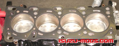Isuzu-Mods MLS Multi Layer Steel Head Gasket Headgasket 4XE1 4XE1T 4XE1W 4XF1 Isuzu Impulse Stylus 
I-Mark Gemini Piazza Geo Storm Asuna Sunfire Lotus Elan M100 Turbo Isuzuperformance Isuzu Racing